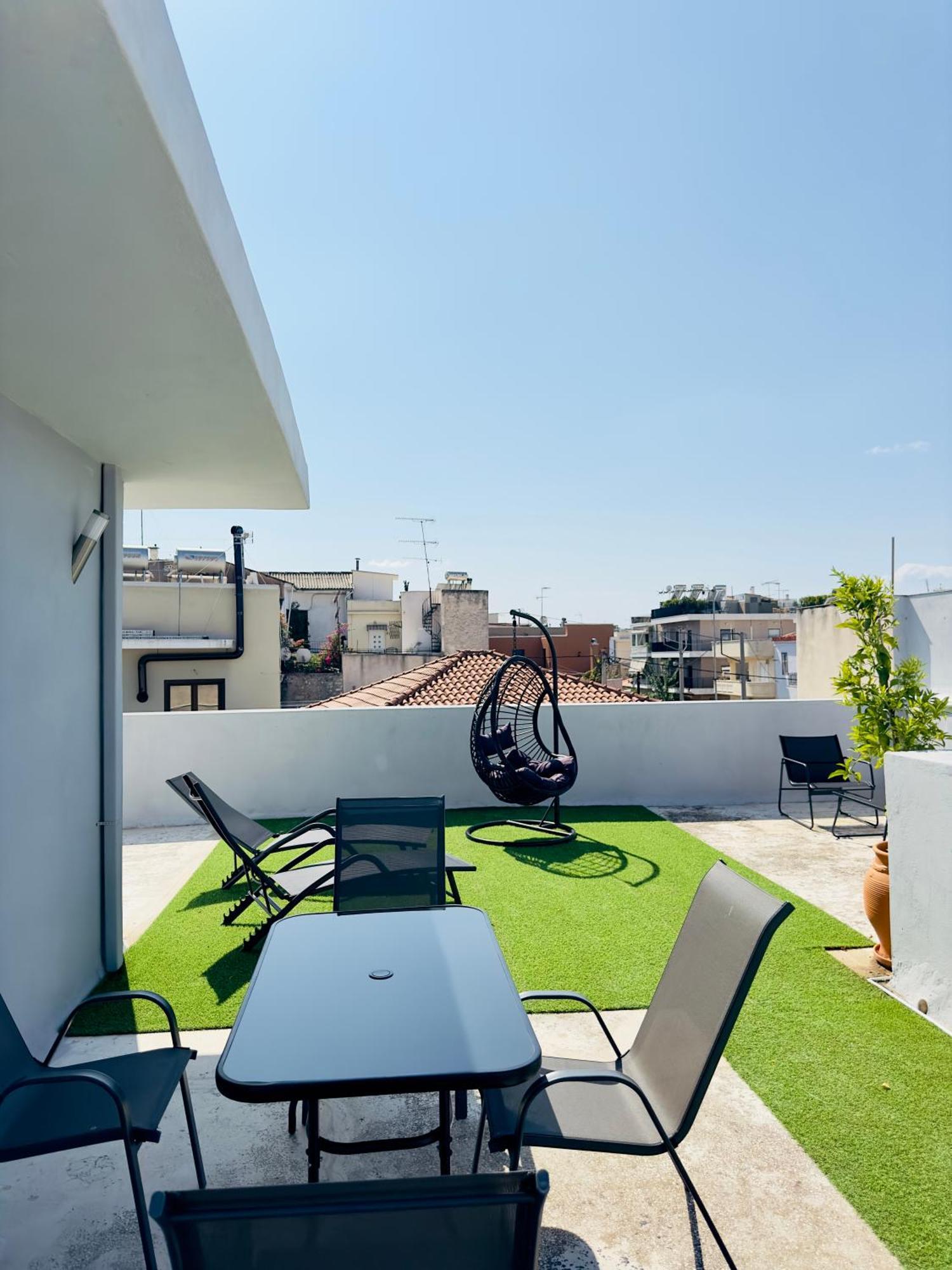 Yuna Penthouse, 100Sqm Private Rooftop Terrasse, Acropolis By Foot 아테네 외부 사진